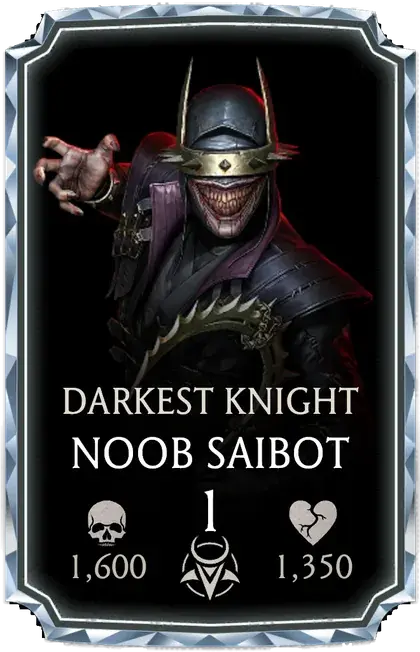 Noob Saibot Darkest Knight
