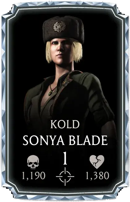 Sonya Blade Kold War