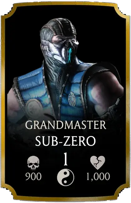 Sub Zero Grandmaster
