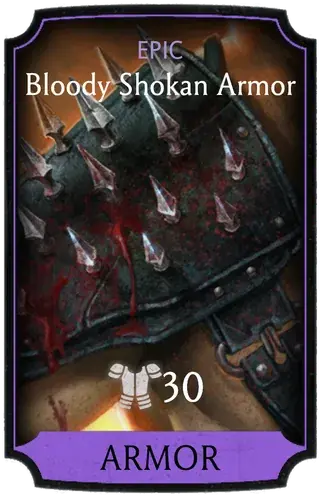 Bloody Shokan Armor