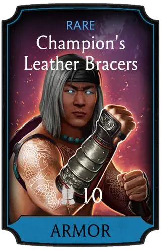 Champion's Leather Bracers