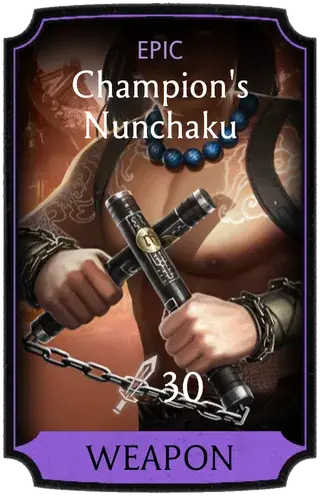 Champion's Nunchaku
