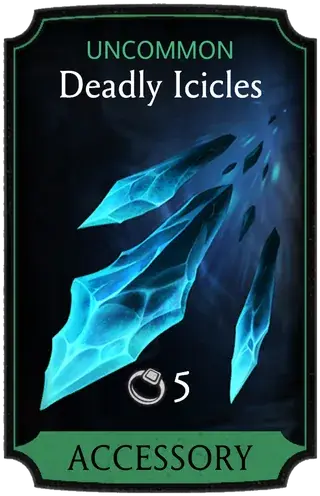 Deadly Icicles