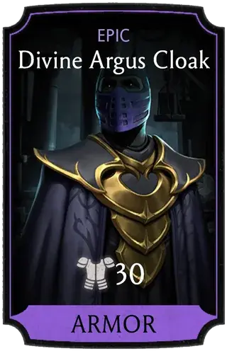 Divine Argus Cloak