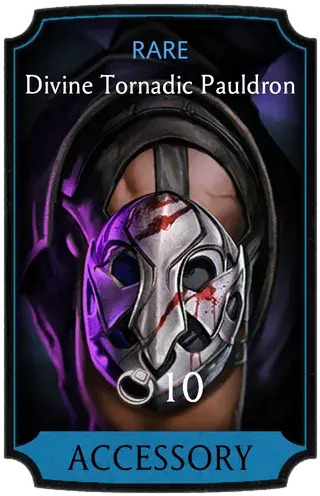 Divine Tornadic Pauldron