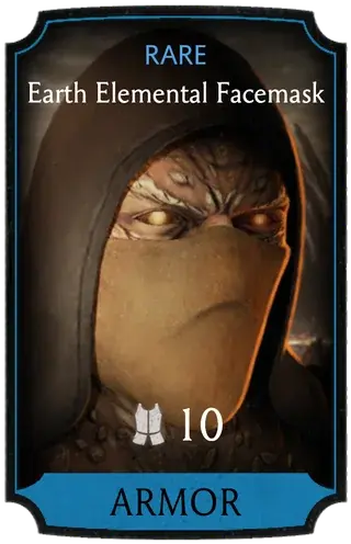 Earth Elemental Facemask