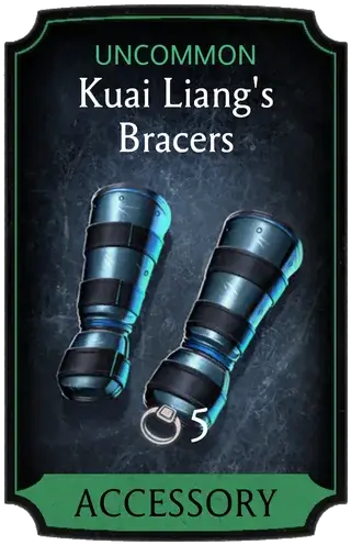 Kuai Liang's Bracers