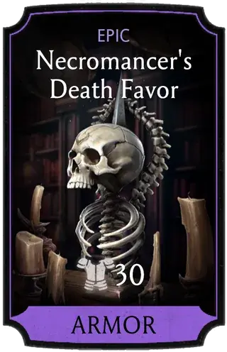 Necromancer's Death Favor