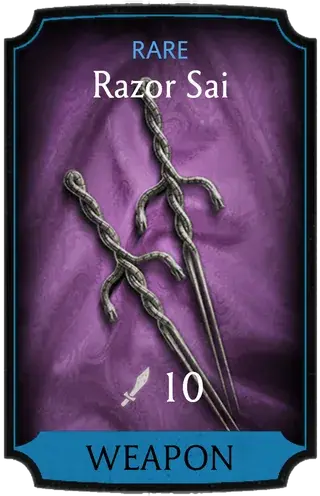 Razor Sai