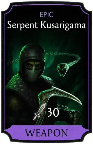 Serpent Kusarigama