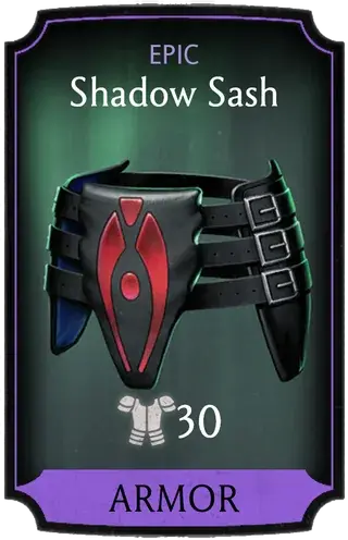 Shadow Sash