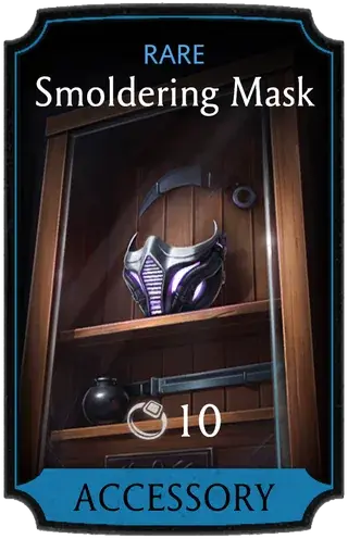 Smoldering Mask