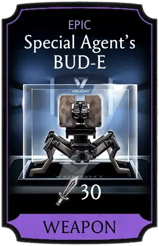 Special Agent’s BUD-E