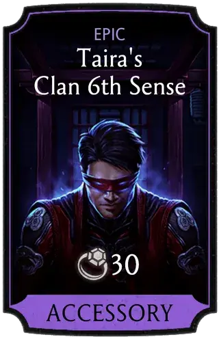 Taira's Clan 6th Sense