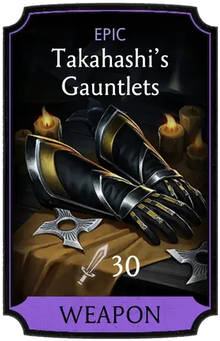 Takahashi's Gauntlets