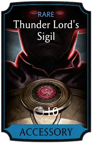 Thunder Lord's Sigil