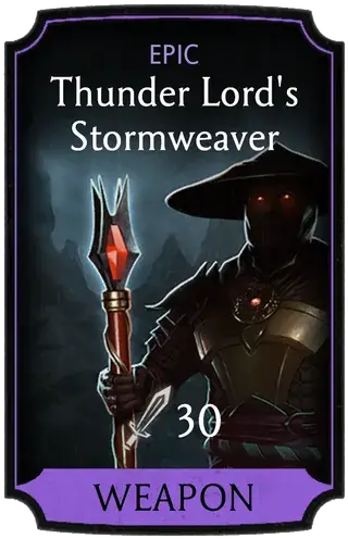 Thunder Lord's Stormweaver