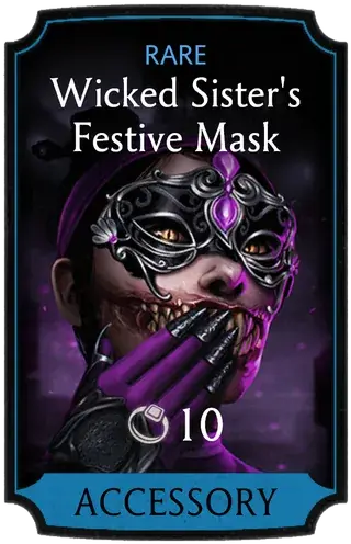 Wicked Sister's Festive Mask