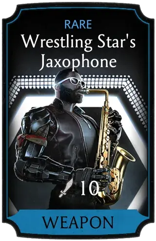 Wrestling Star's Jaxophone