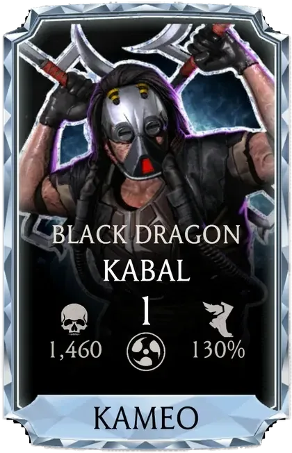 Кабал — Black Dragon