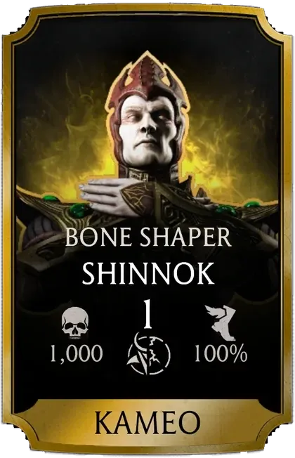 Шиннок — Bone Shaper