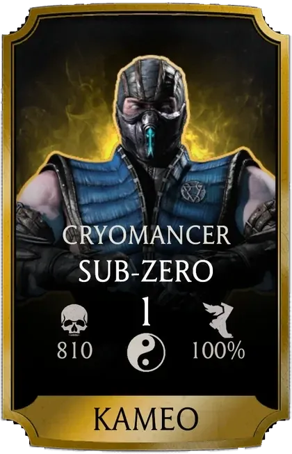 Sub-Zero - Cryomancer