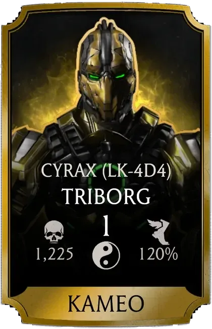 Triborg - Cyrax (LK-4D4)