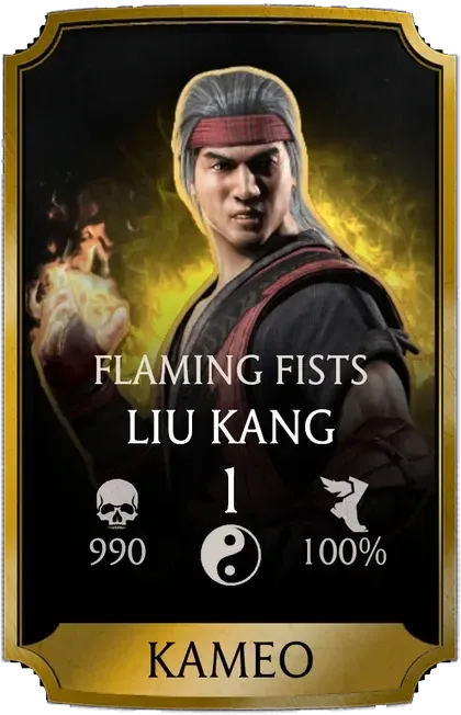 Liu Kang - Flaming Fists
