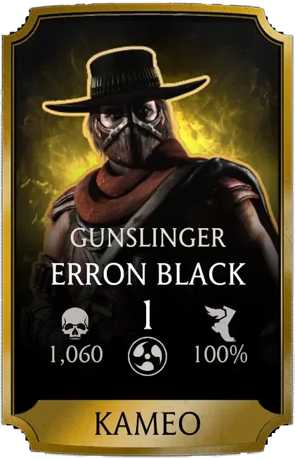 Erron Black - Gunslinger
