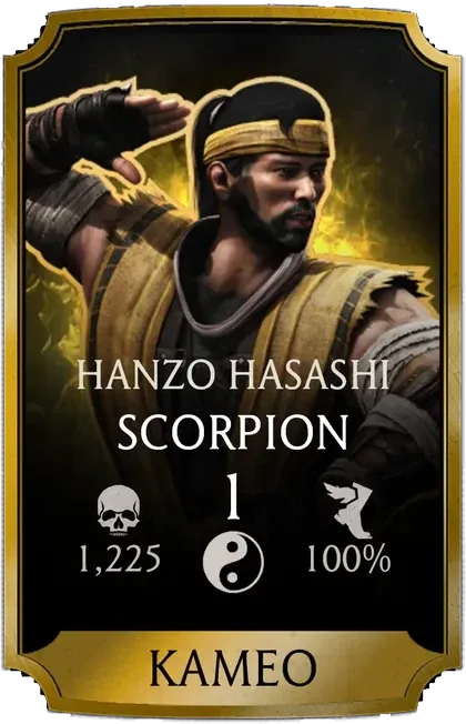Скорпион — Hanzo Hasashi