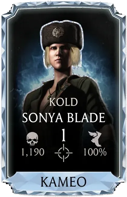 Sonya Blade - Kold War