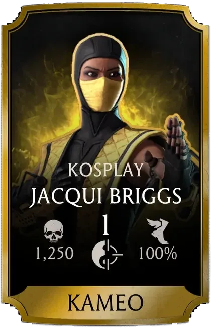Джеки Бриггс — Kosplay
