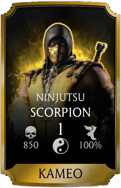 Скорпион — Ninjutsu