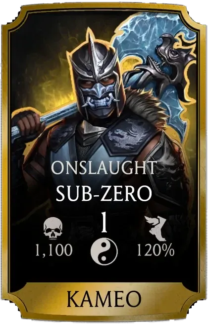 Sub-Zero - Onslaught
