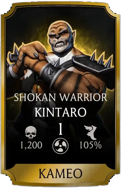 Кинтаро — Shokan Warrior