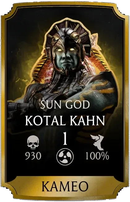 Коталь Кан — Sun God