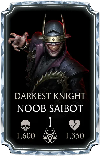 Noob Saibot Darkest Knight