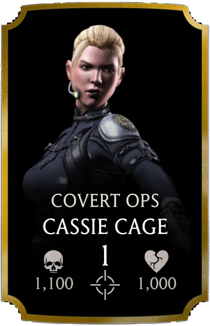 Cassie Cage Covert Ops