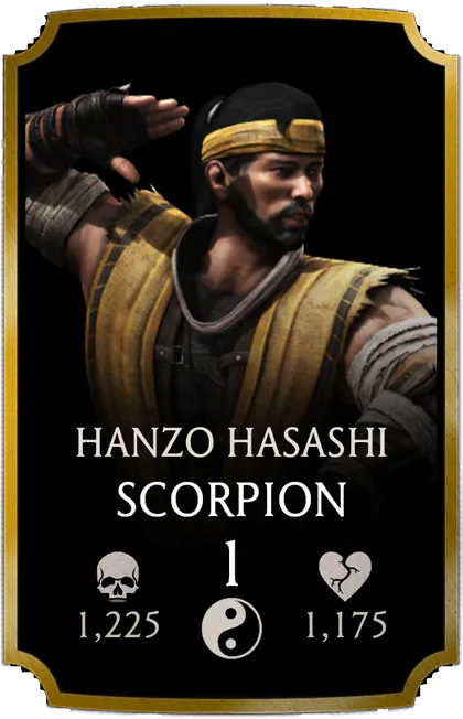 Scorpion Hanzo Hasashi
