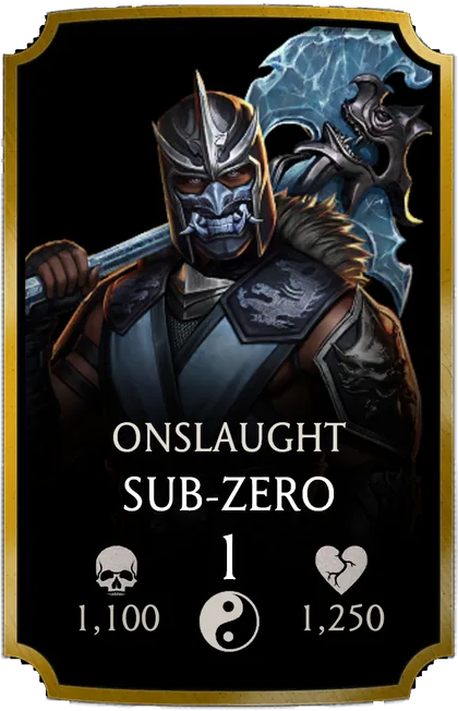 Sub-Zero Onslaught