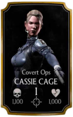 Cassie Cage Covert Ops