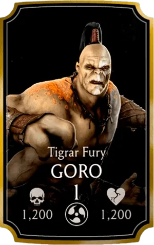 Goro Tigrar Fury