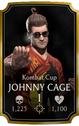 Johnny Cage Kombat Cup