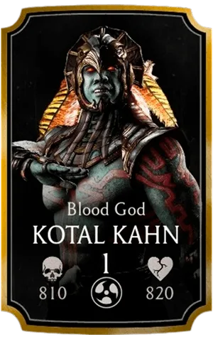 Kotal Kahn Blood God