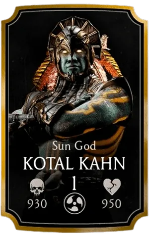 Kotal Kahn Sun God