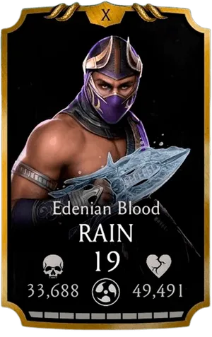 Rain Edenian Blood