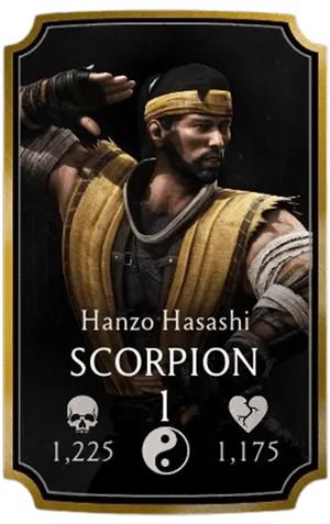 Scorpion Hanzo Hasashi