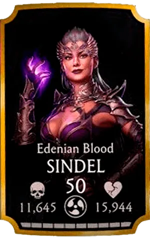 Sindel Edenian Blood