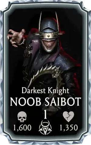 Noob Saibot Darkest Knight