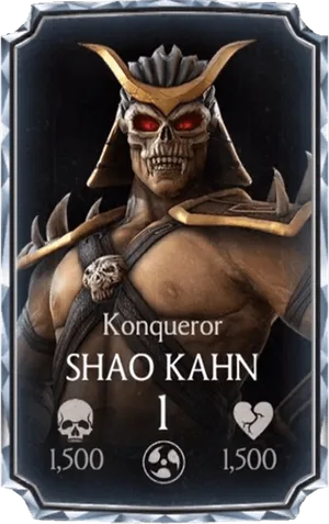 Shao Kahn Konqueror